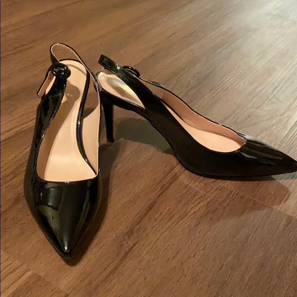 Sling back heels